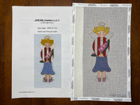 July Angel with stitch guide
