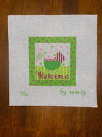 Green Baby Buggy

