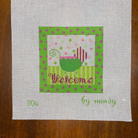 Green Baby Buggy