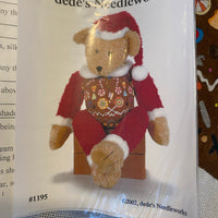 Gingerbread Vest for Stuffed Animal w/ stitch guide