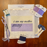 I am my Mother - May with threads and stitch suggestions