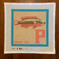 P for Parrot Fish