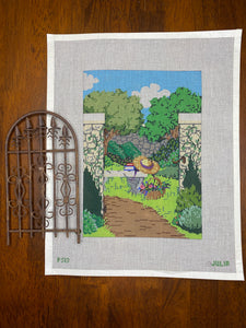 The Secret Garden (with gate)