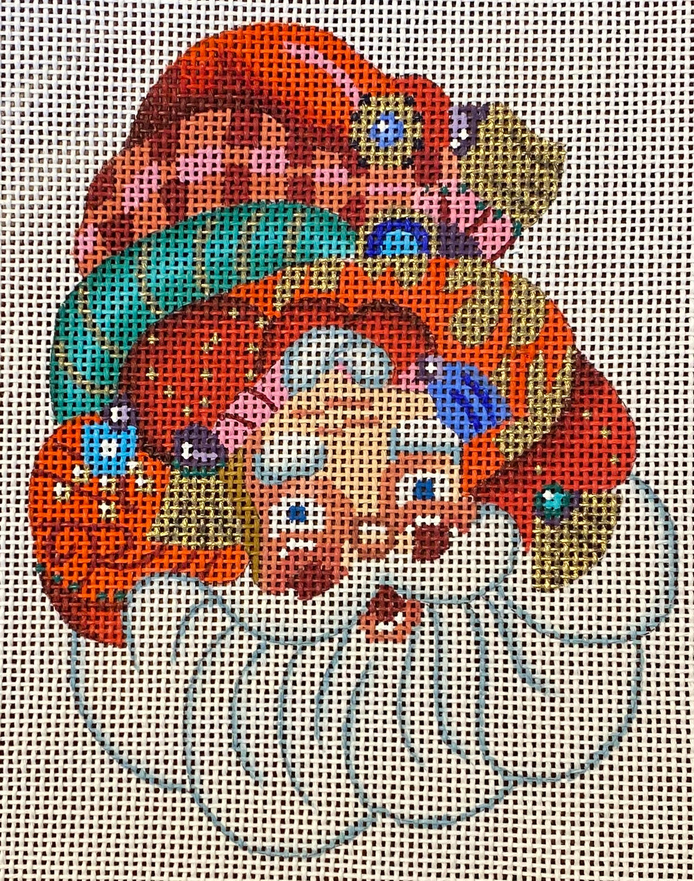 Tasseled Hat Santa