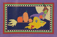 Witch on Broom
