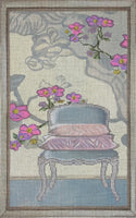 Chair with Pillows
