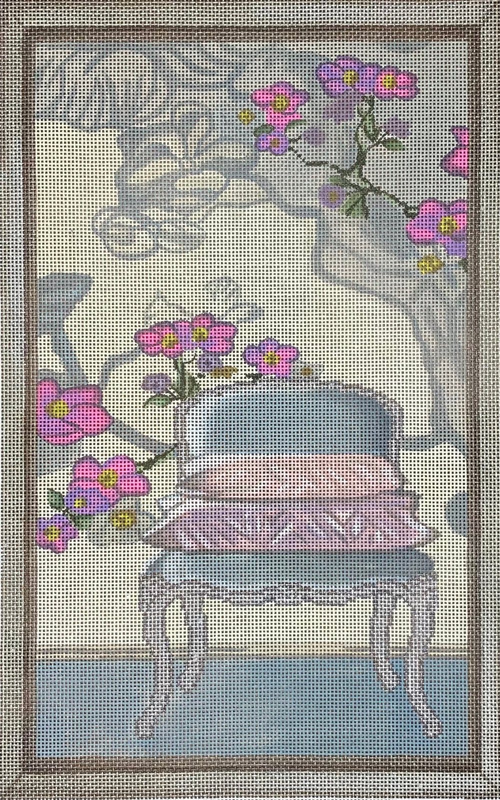 Chair with Pillows