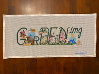 Gardening with stitch guide
