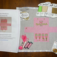 Sip and Stitch Bag Kit