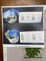Plant Pot - Flowers & Butterflies
