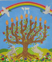 Tree of Life Menorah
