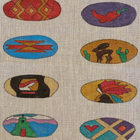 Concho Belt Pieces