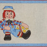 Raggedy Andy Birth Announcement