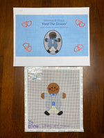 Groom Gingerbread with stitch guide

