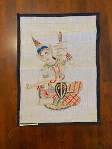 Kamanche Player - partially stitched