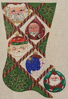 Vintage Santas Stocking
