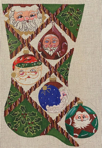 Vintage Santas Stocking