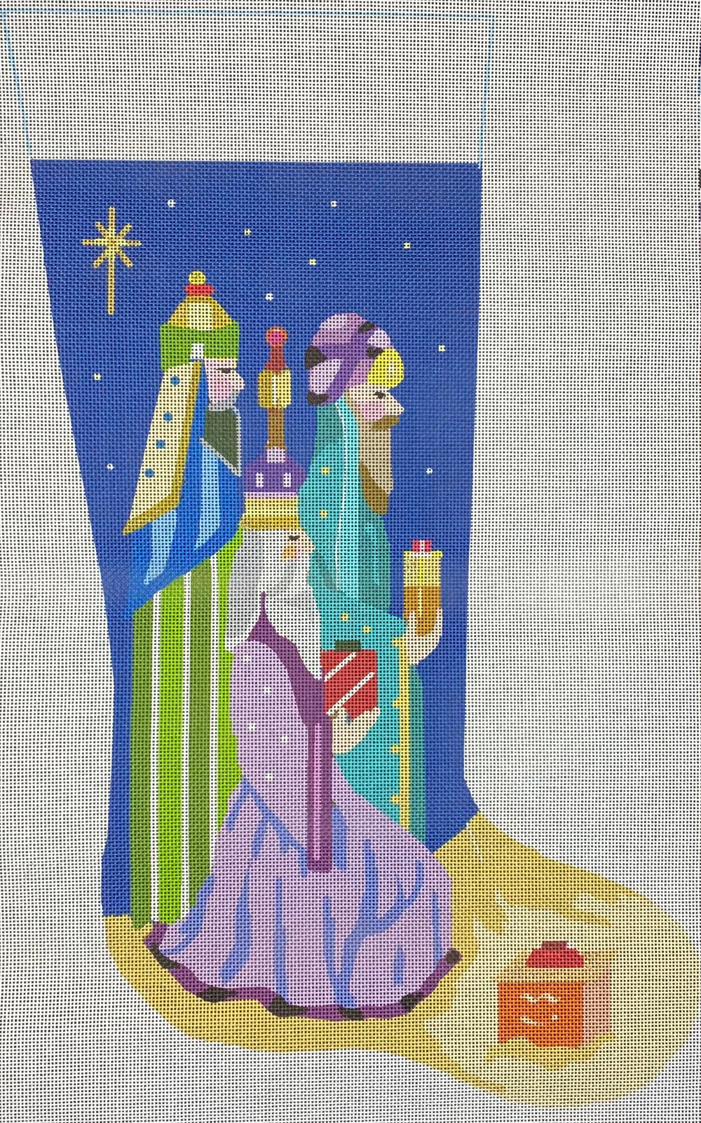 3 Kings Stocking (Print)