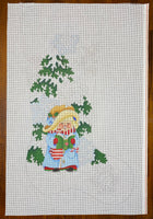 Snowflake Caroler Stocking
