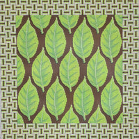 Leaves/Woven Border