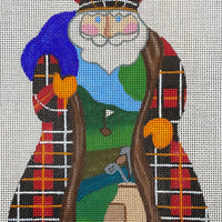 Golfing Santa