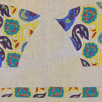 Perky Paisley Fan Clutch