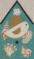 Sea Shell Bird House
