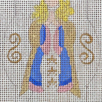 Angel on High with stitch guide