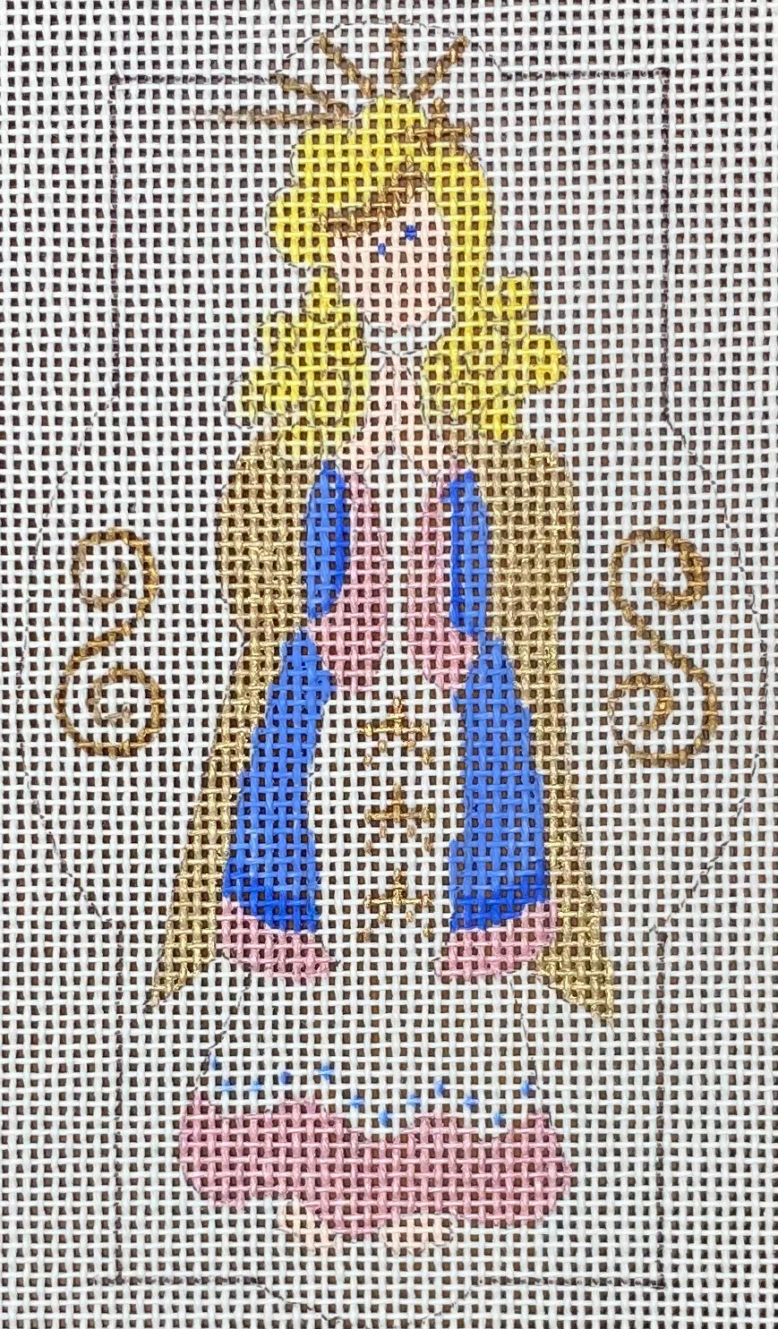 Angel on High with stitch guide