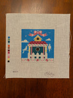 Blue Birdhouse Square
