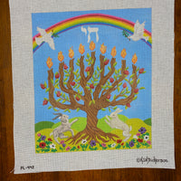 Tree of Life Menorah