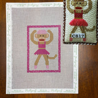 Ballerina Sock Monkey with stitch guide