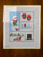 Snow Sampler with stitch guide
