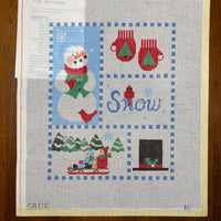 Snow Sampler with stitch guide