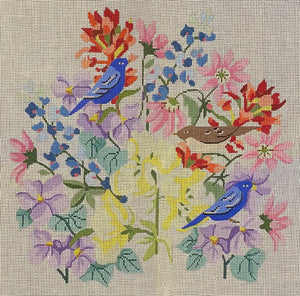 Birds & Flowers