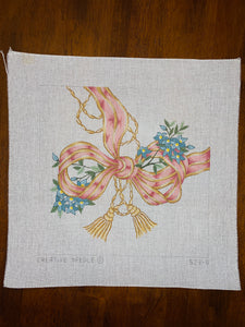 Ribbon/Tassel Pillow