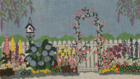 Garden Gate - some stitching
