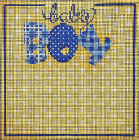 Baby Boy Birth Announcement
