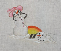 Melting Snowman

