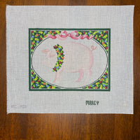 Pig in Flowers