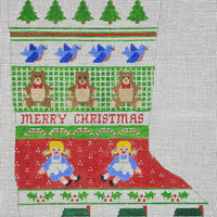 Striped Pattern Stocking