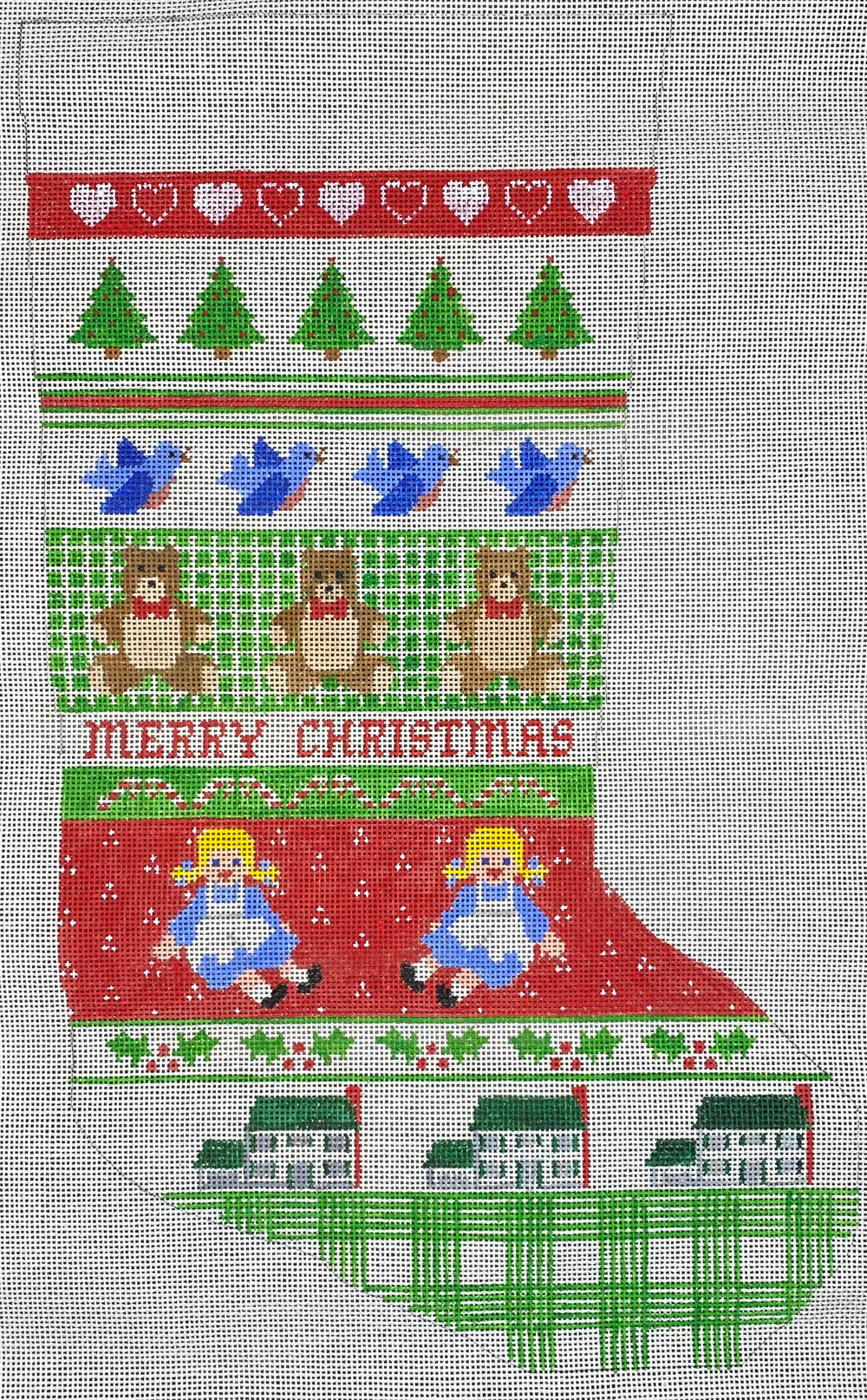 Striped Pattern Stocking