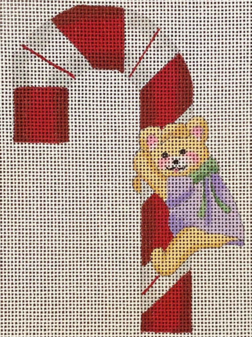 Bear with Candy Cane