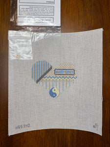 Harmony Heart with stitch guide