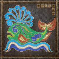 Chinoiserie Whale on 10M