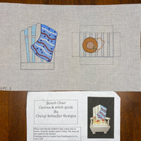 Beach Chair with stitch guide