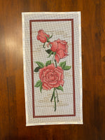 Roses with stitch suggestions
