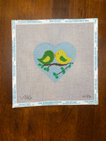 Lovebirds Heart
