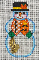 Halloween Snowman
