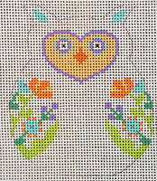 Baby Owl - Flowers
